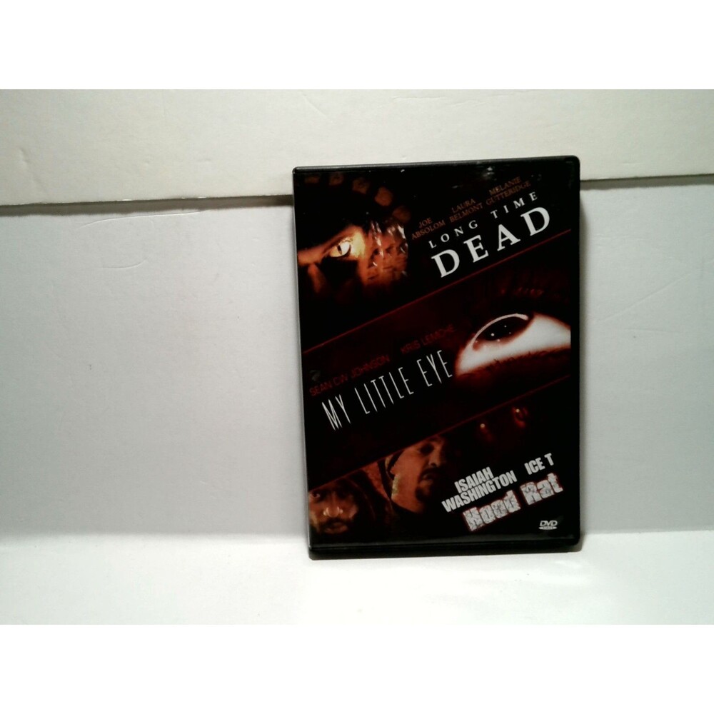 Triple Feature Long Time Dead My Little Eye Hood Rat DVD 2013 Horror Thrillers